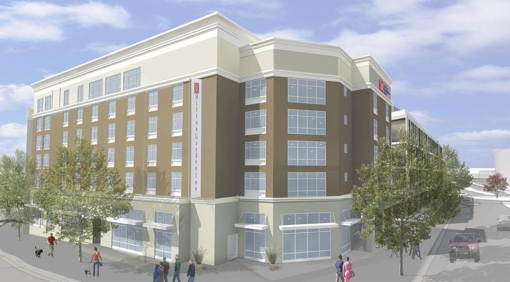 Hilton Garden Inn Asheville Downtown Екстер'єр фото